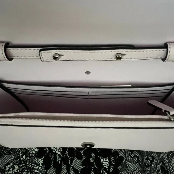 new kate spade floral pink crossbody bag